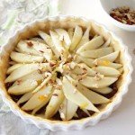 nutella pear torte hazel sprinkle