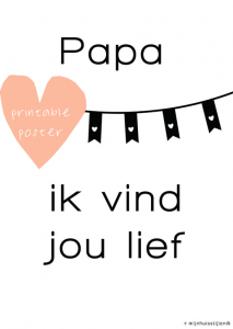 printables voor vaderdag